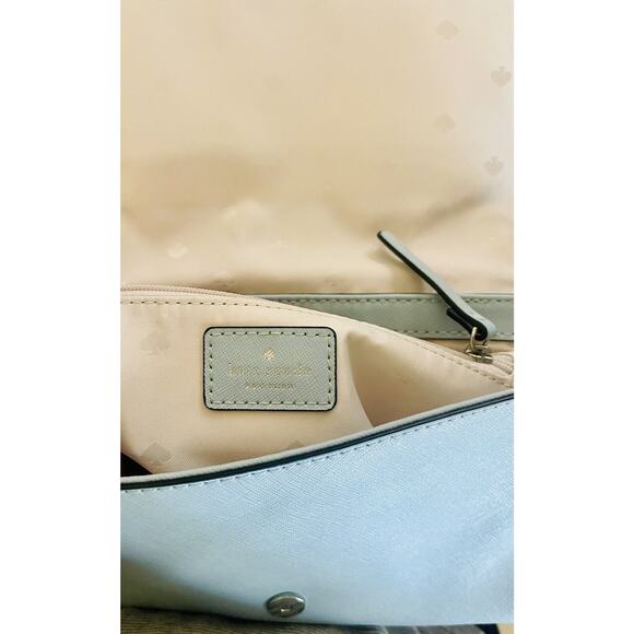 Kate Spade RETAIL $279 | Greer Leather Crossbody Bag | Color: Ocean Blue - Picture 12 of 16